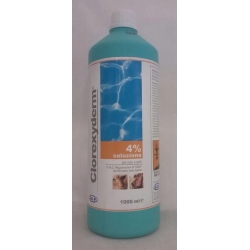 Clorexyderm Disinfectant Solution 4% for Pets 1000 Ml