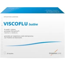 Supplement Viscoflu For The Respiratory System 20 Sachets 3 Gr