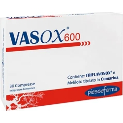 Supplement Vasox 600 For Venous Insufficiency 30 Tablets