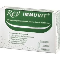 Rev immuvit - Immune Support Supplement 20 capsules of 695 mg