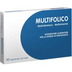 Supplement With Vitamins And Minerals Multifolico 30 Capsule