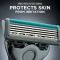 Titanium Sensitive Pack Of 4 Blades