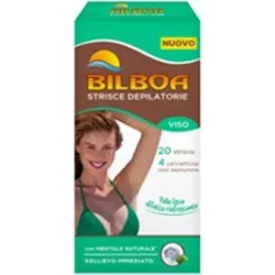 Depilatory Strips Body Menthol 1 Pack 20 Pieces
