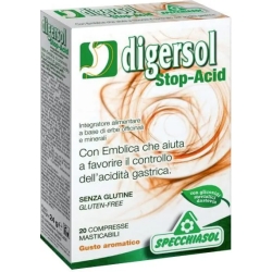 Digersol Stop-Acid Ph 20 Chewable Tablets