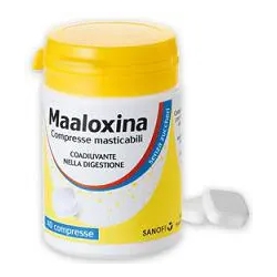 Supplement Maaloxina Adjuvant In Digestion 40 Tablets Chewables