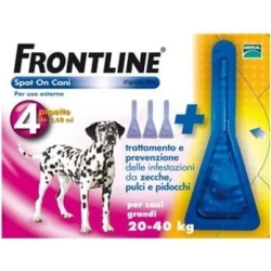 Spot On Large Dogs 20-40Kg 4 Pipette 10036