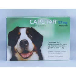 Pesticide Capstar For Dogs 6 Tablets 57 mg