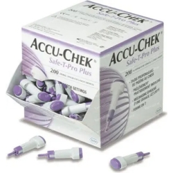 Safe-T-Pro Plus Single Use Lancets Box Of 200 Pieces