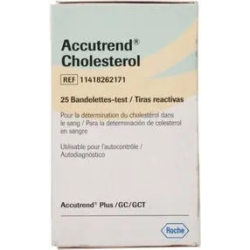 Accutrend Cholesterol Test Strips 25 Pieces
