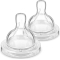 Airflex Silicone Teat 1 Hole 2 Pieces