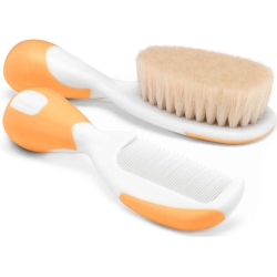 Brush And Comb For Children Orange 0 Months +