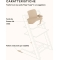 tripp trapp high chair babyset - natural colour