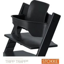 tripp trapp high chair babyset - black