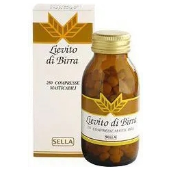 Supplement Lievito Birra For Strengthening Skin Hair Nails 250 Tablets