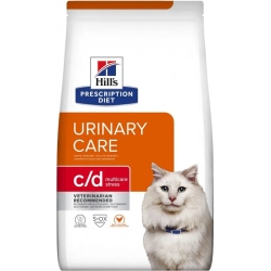 Prescription Diet C /D Feline Dry Food Chicken Urinary Stress 400 Gr