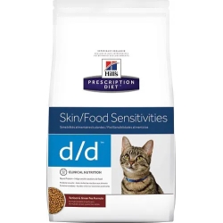 Prescription Diet D/D Feline Skin Skin sensitive Dry Food 1,5 Kg