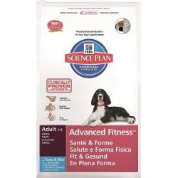 Pet Nutrition Science Plan Adult Advanced Fitness Tuna Rice 12Kg