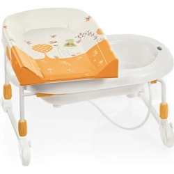Baby Bath Time Zen Orange