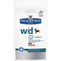Prescription Diet W/d Canine Mini Low Fat with Chicken Dry 1,5 kg