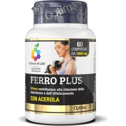 Supplement With Iron Plus Acerola 60 Tablets 1000 Mg