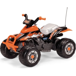 Ride-On Toy Electric Quad 12V Corral T-Rex  Igor0066 Black/Orange