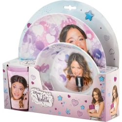 Set For The Baby Food Melamine Consists Of 3 Pieces