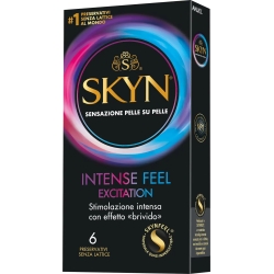 Condoms Skyn Intense Feel 1 Pack 6 Pieces