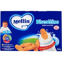 Biscottino - Biuscuit Gluten Free 4 Months + 500 Gr