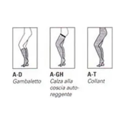 Legline 30 Knee High Sock A-D Sahara Size M