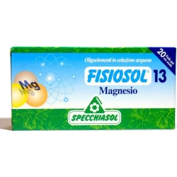 Fisiosol 13 Magnesium Pure Trace Elements Water Solution 20Vials 2ml