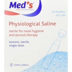 Sterile Physiological Solution For Nasal Hygiene 20 Vials 5 ml