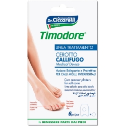 Timodore Cerotto Callifugo - 6 plasters for soft corns