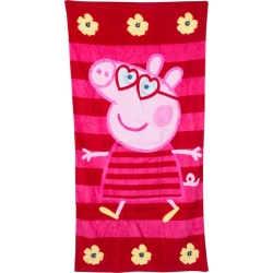 peppa pig beach towel 70  x 140 cm 09007
