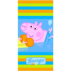 george pig beach towel 70 x140cm 09011