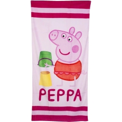 peppa pig beach towel 70 x 140 09009