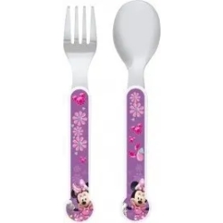 cutlery set minnie 2 pieces