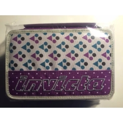 Pencil Case For School 3 Zip Fantasy Girl