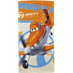 Beach towel planes dusty