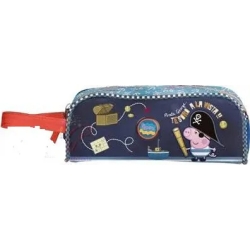 george pig pirate pencil pouch 2 zip