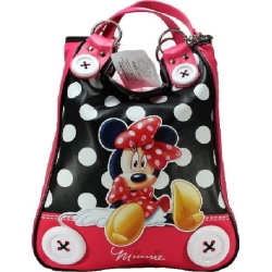Minnie button girl shopper bag with handles 04940