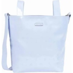 Shoulder Bag Pram Bag Light Blue Patent Leather