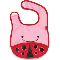 Baby Zoo Bib Ladybird