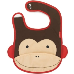 Baby Zoo Bib Monkey