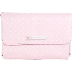 Baby Travel Changing Atelier Pink In Faux Leather