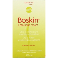 Boskin Emollient Cream Face Body 500 ml