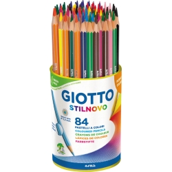 stilnovo can 84 coloured pencils assorted colours 5165