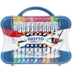 extra-fine poster colour - pack of 24 tubes 4 assorted colours 12ml