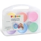 pearly finger colours box 6 jars of 100 g