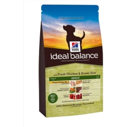 ideal balance canine adult fresh chicken & brown rice dry 12 kg