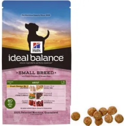 ideal balance canine adult small breed chicken & brown rice dry 700 gr